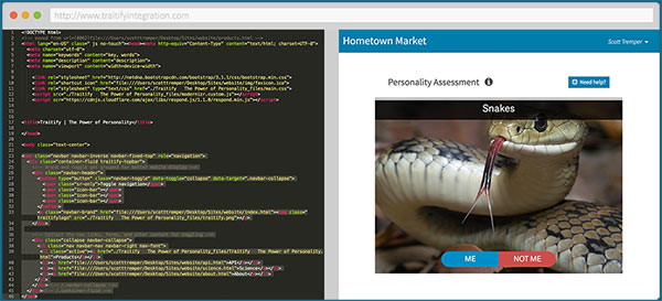 Embed our API on any website or application